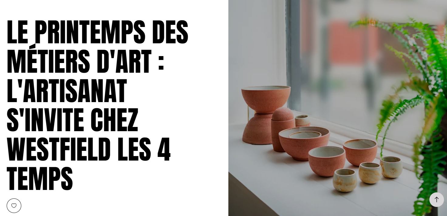 Le Printemps des Métiers d’Art : Une célébration de l’artisanat local